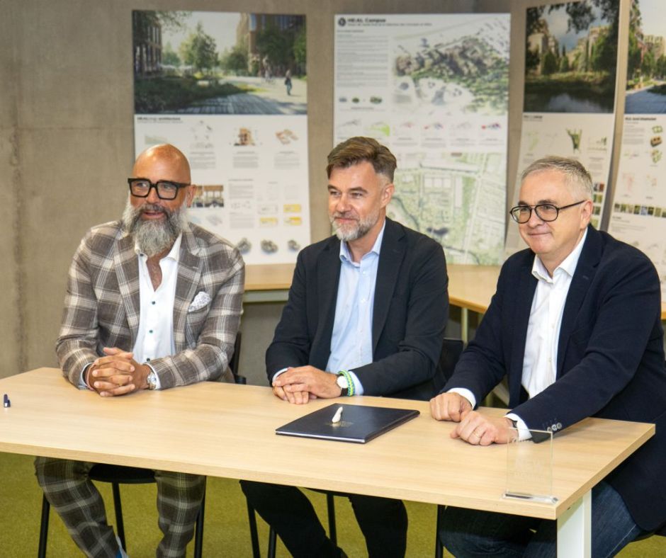 he:al article paperjam A2M et Effekt lauréats pour le master plan du HE:AL Campus