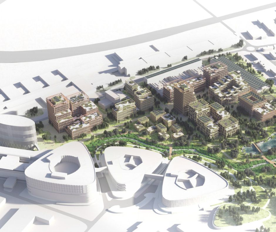 he:al article paperjam A2M et Effekt lauréats pour le master plan du HE:AL Campus